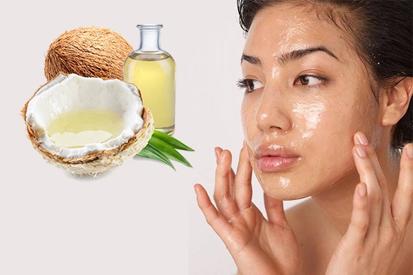 Dầu dừa giúp làm sáng da và làm sạch da mặt hiệu quả