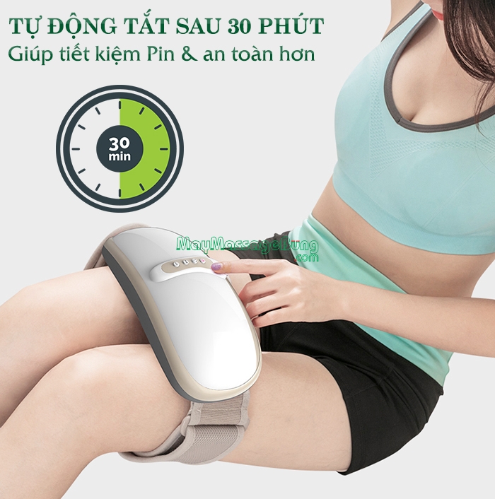 Máy massage bụng pin sạc tự tắt sau 30 phút Nikio NK-169DC