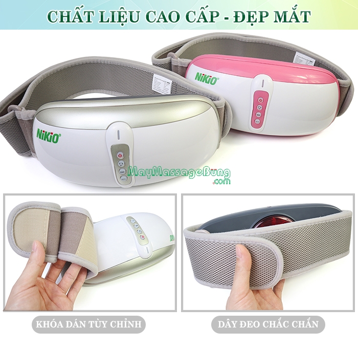 Máy massage bụng pin sạc thiết kế thông minh Nikio NK-169DC