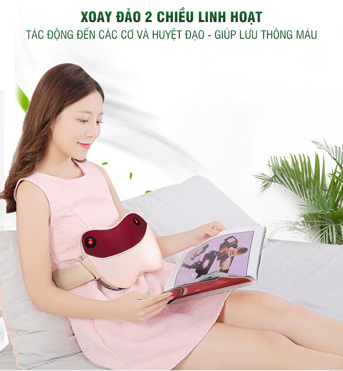 Máy massage bụng nhiệt hồng ngoại YIJIA YJ-209 