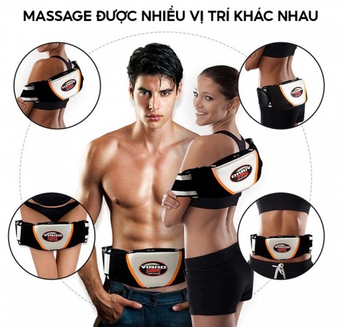 Đai massage bụng 2 chế độ 5 tốc độ massage Vibro Shape