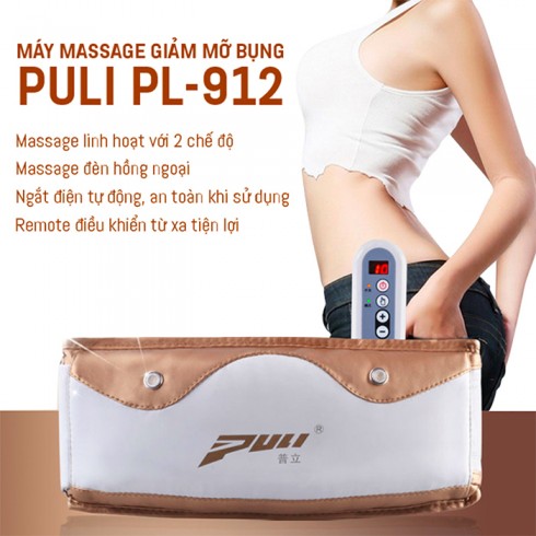 Đai massage bụng giảm béo Hàn Quốc Puli PL-912