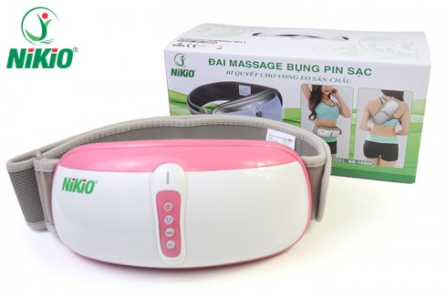 Máy massage bụng giảm mỡ Nikio NK-169DC - Công nghệ rung lắc hồng ngoại tiên tiến mới