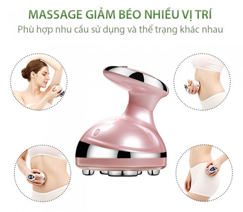 Máy massage điện di RF kết hợp rung giảm béo bụng và body ZL-S6639A