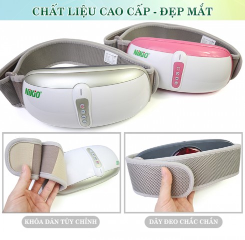 Máy massage bụng giảm mỡ Nikio NK-169DC - Công nghệ rung lắc hồng ngoại tiên tiến mới